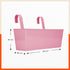 LEA Hanging Metal Pot Holders / Planters for Home / Balcony / Garden | Blush